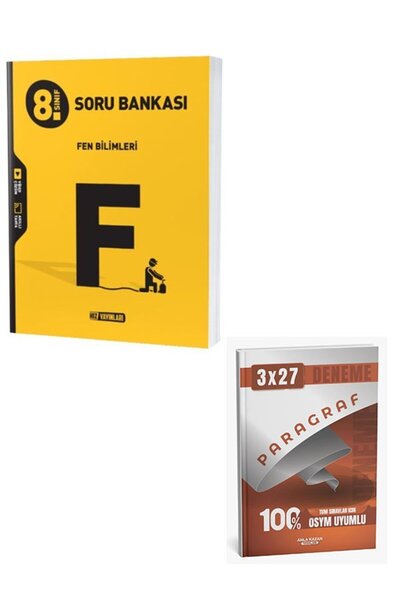 Anla Kazan Yayınları Hız 2026 8. Sınıf Fen Bilimleri Soru Bankası+Anla Kazan ...
