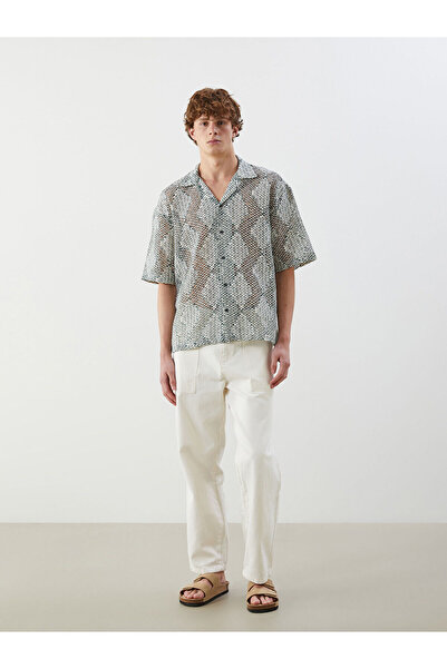 LC Waikiki Ανδρικό παντελόνι New Season Standard Fit Γκαμπαρντίνα - S5PI91Z8