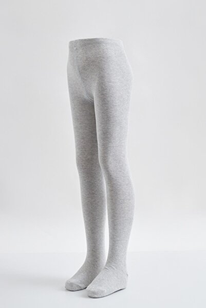 Katia&Bony Детски памучни чорапогащи, сив меланж