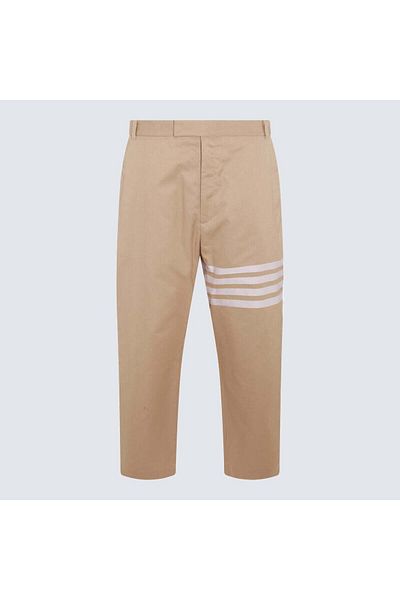 THOM BROWNE Thom Browne Camel Cotton Pants