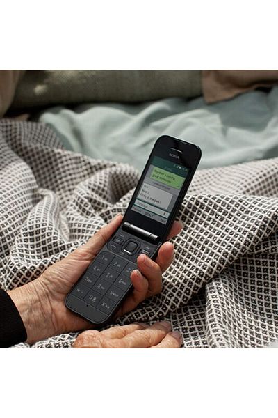 Nokia Nokia Flip 2720 Dual SIM 4GB ROM 4G/LTE Unlocked (Black)