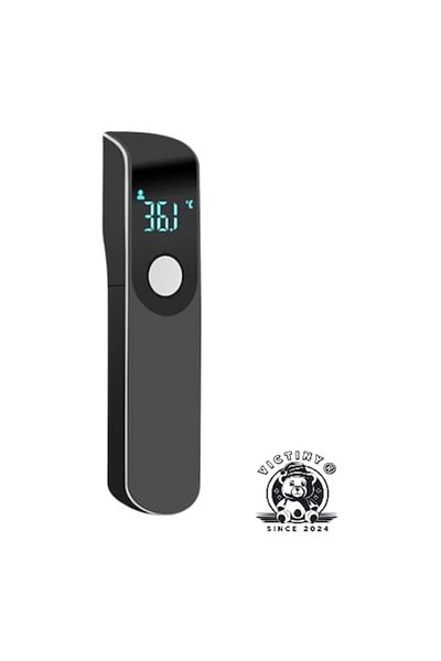 victiny Digital Non-Contact Infrared Thermometer, VICTINY®, Dual Mode, Battery Powered, Black