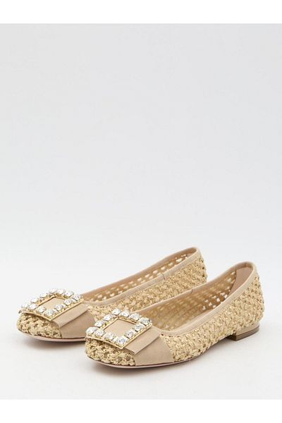 Roger Vivier Tres Vivier Ballerinas