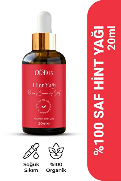 Orellus Hint Yağı %100 Soğuk Press ve Doğal 20 ml