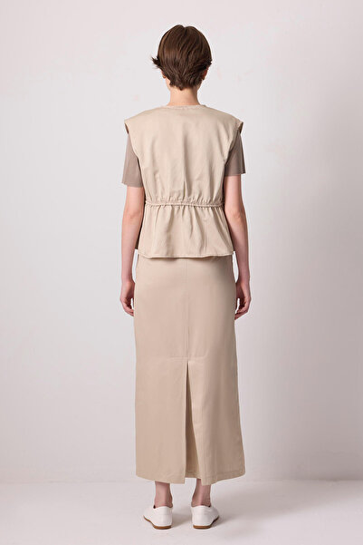 Touché Privé Büzgü Detailed Vest