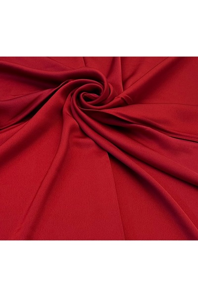 CARLİNA Dubai Kobe Saten Kırmızı Şal