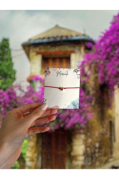 MARCİELO Accessories Red Lucky String Bracelet – Gift for Lover, Friend, New Year and Special Day (5 Pieces)