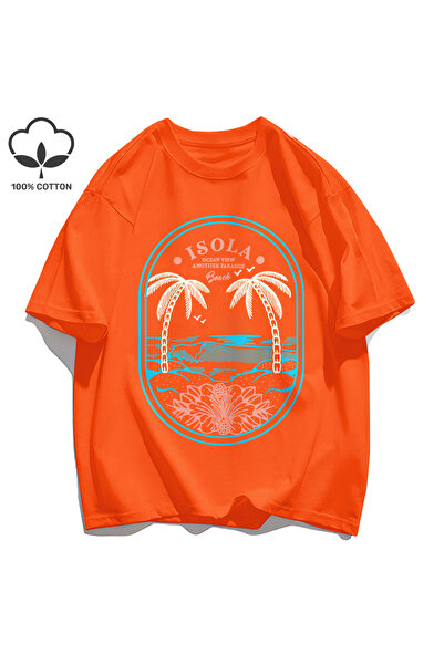 StartMore Y2K Vintage T-Shirt Tee Ocean Vibw Another Paradibe