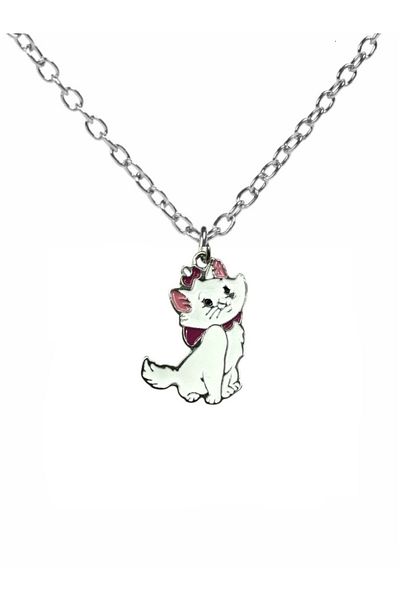 Herşey Nota Sitting Gatinha Marie Necklace