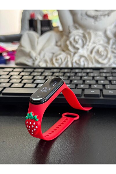 REVOPRO Figürlü Dijital Led Çocuk Saati Dokunmatik Ekranlı Su Geçirmez