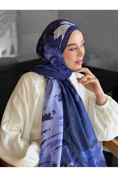Freeista Cinnamon Patterned Shawl 2507132034