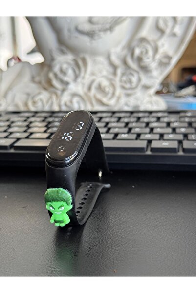 REVOPRO Figürlü Dijital Led Çocuk Saati Dokunmatik Ekranlı Su Geçirmez