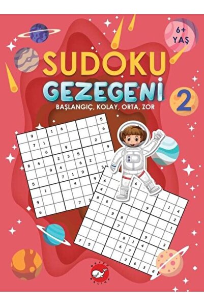 Beyaz Balina Yayınları Sudoku Gezegeni 2: Başlangıç Kolay Orta Zor
