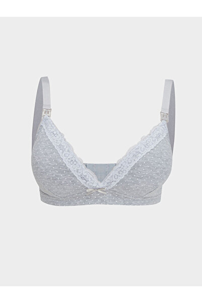 LC Waikiki LCW DREAM No Underwire No Padding Lace Detailed Nursing Bra