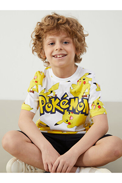 LC Waikiki Lcw Kids Crew Neck Pokemon Printed Boys T-Shirt