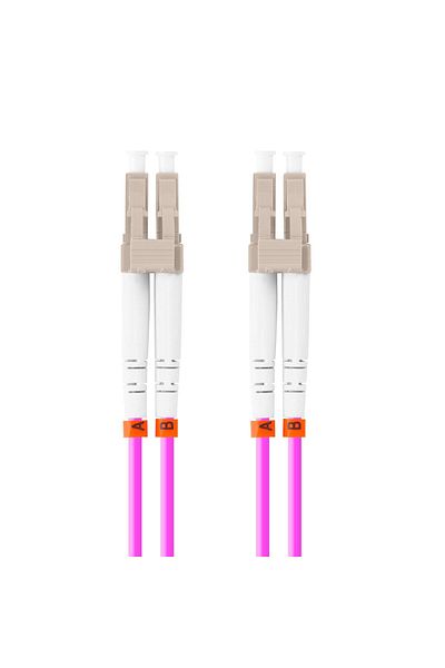 Lanberg Cablu retea fibra optica cu lungime 2 m si conectori LC/UPC-LC/UPC, Lanberg Z32332, MM, DUPLEX 3.0MM
