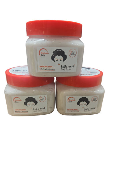 KOJIC ACID صنفرة كوجي سان المطور 500 جرام 3 قطع