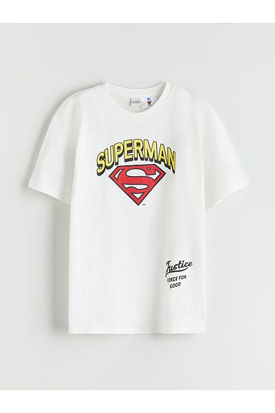 LC Waikiki Crew Neck Printed Boys' T-Shirt