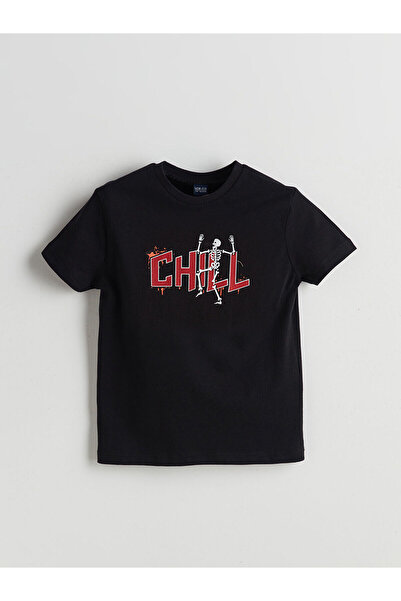 LC Waikiki تيشيرت للأولاد برقبة دائرية للموسم الجديد - S5I411Z4