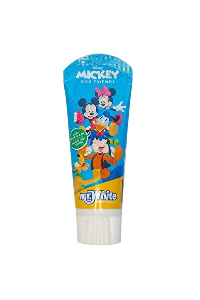 Mickey Mouse Toothpaste for Kids +3 Years Mr.White Mickey Mouse Delicate Mint Flavor 75ml