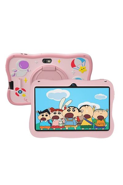 zyteq Kids Tablet 7", Android, Dual Camera, WiFi, Shockproof Case, IPS, Pink
