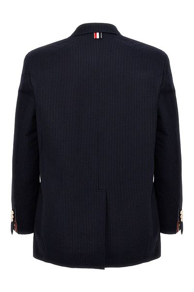 THOM BROWNE Sacou Thom Browne cu un singur rând de nasturi din denim