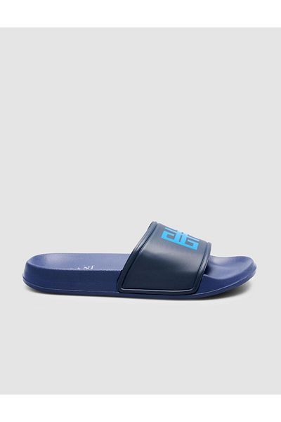Cabani Navy Blue Men's Slippers