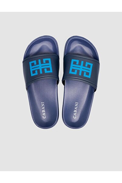 Cabani Premium Lacivert Eva Erkek Deniz Terliği