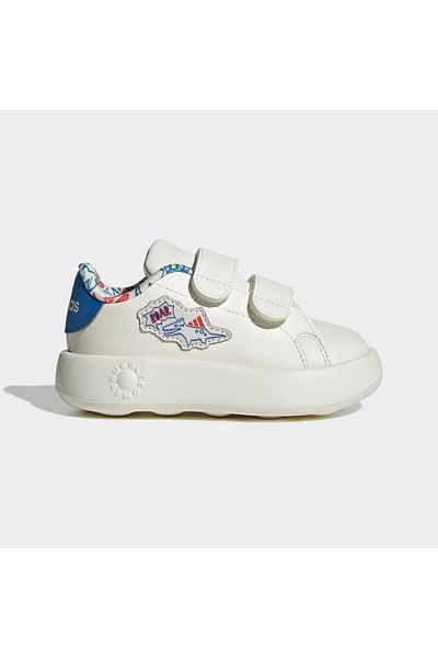 adidas Children's White Advantage Dino Cf I Casual Shoes Jp6163