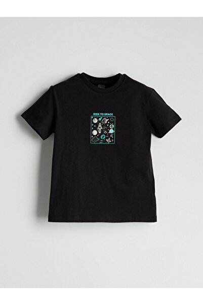 LC Waikiki تيشيرت للأولاد برقبة دائرية للموسم الجديد - S5K376Z4