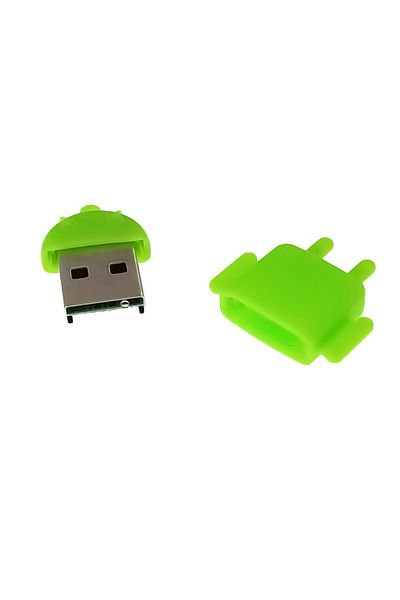 OEM Cititor carduri microSD, Android CRA01GR, USB 2.0, verde