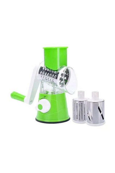 Generic Multifunctional Vegetable Slicer With Blade Army Green