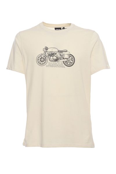 Barbour Beige printed t-shirt
