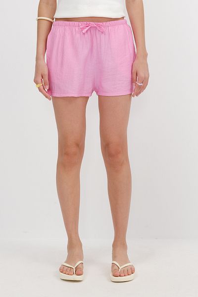 Addax Elastic Waist Shorts Ş10474