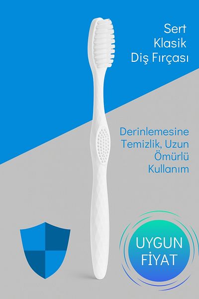 Spumy Hard Classic Toothbrush – Deep Cleaning, Long-Lasting Use