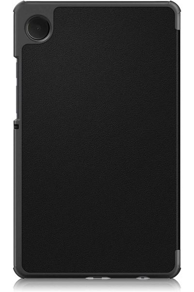 G Golden Case Samsung Galaxy Tab A9 8.7 inch tablet case made of eco-leather with sleep/wake function, black