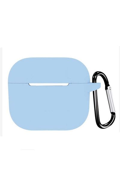 THD Husa din silicon marca THD pentru castile wireless Apple Airpods 3, culoarea albastru sierra