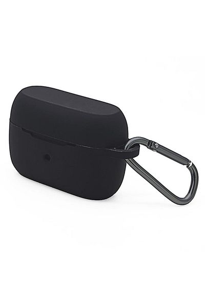 THD Protective case for Jabra Elite 3 stereo bluetooth headphones, black, with hook