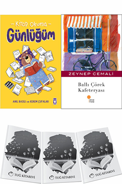 Timaş Çocuk Kitap Okuma Günlüğüm ve Ballı Çörek Kafeteryası + Hediyeli