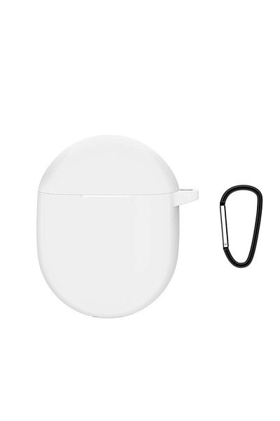 THD Husa pentru protectia castilor Google Pixel Buds Pro, silicon, alba