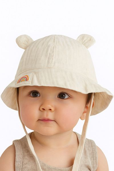 kitikate Organic Lamur Hat Natural
