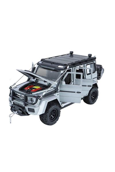 Russet Xhd-B2421 -Vardem 1:24 Pull Drop with Light and Sound Model Off Road Metal 1:24