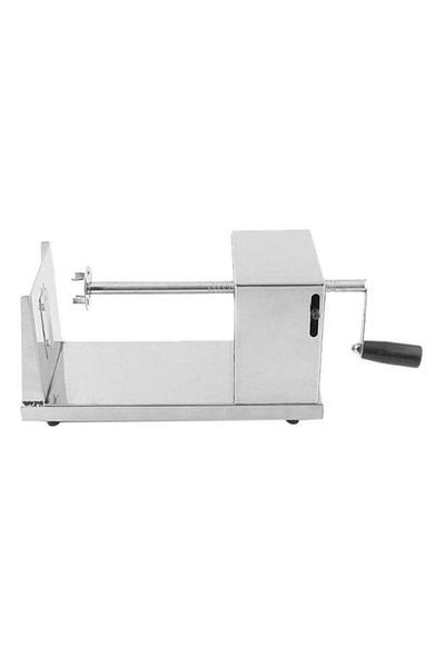 Generic Potato Spiral Slicer Silver