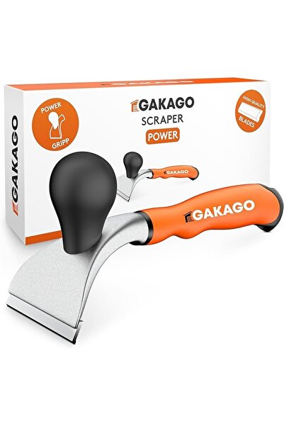 Gakago Racletă electrică - Racletă profesională de 65 mm cu lamă din carbură de tungsten