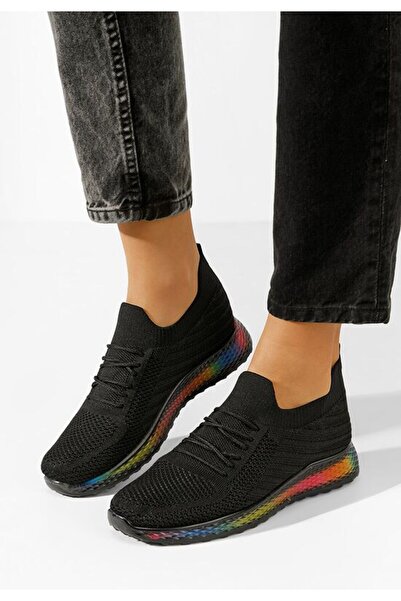 B T Shoes Women's Vadia black sports shoes