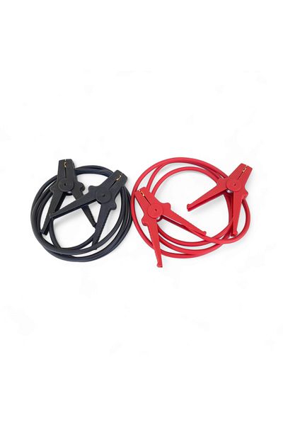 COBI SMART® Car jump starter cable set, 2.5 m x 10 mm, 200A tip, copper-plated aluminum, insulated clamps