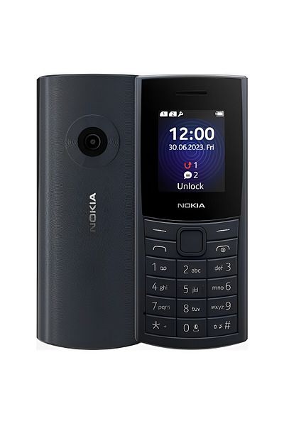Nokia Nokia 110 4G Mobile Phone, 1.8 inch Screen, Dual SIM, 128 MB RAM, 48 MB, SD Card Support, Ca