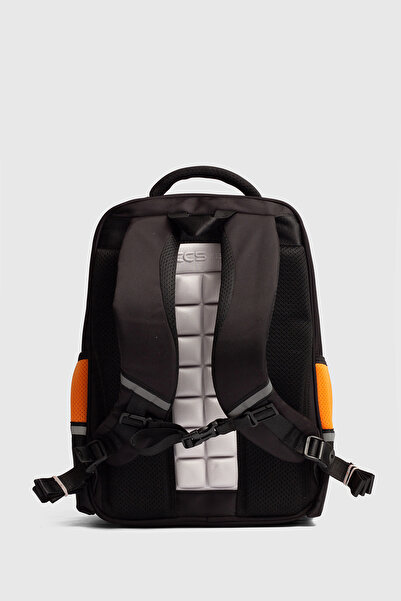 ÇÇS Ççs 51923 School Backpack Student Daily Travel Holiday Sports Walking Trip Black-Orange