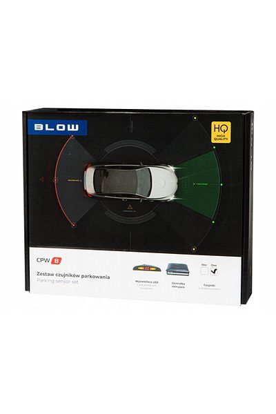 Blow Reverse parking sensor, Blow, 26-331, Black, 22mm