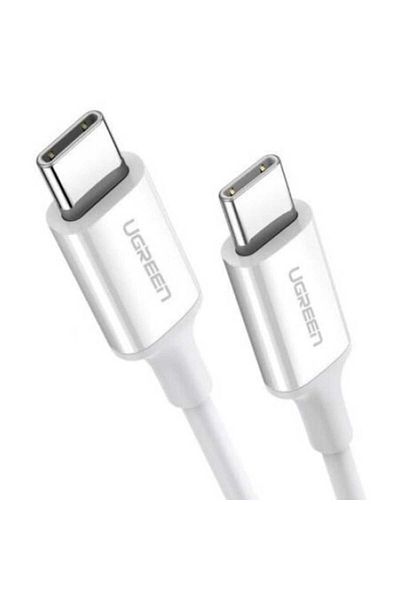 Ugreen Usb-C 60W 3A Qc Pd Fast Charging Cable 1 Mt White